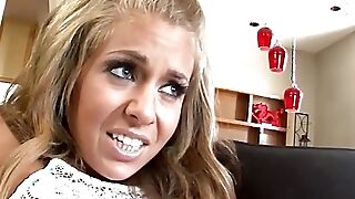 Sexy Youthfull Blonde Whore Takes A Massive Hard-on